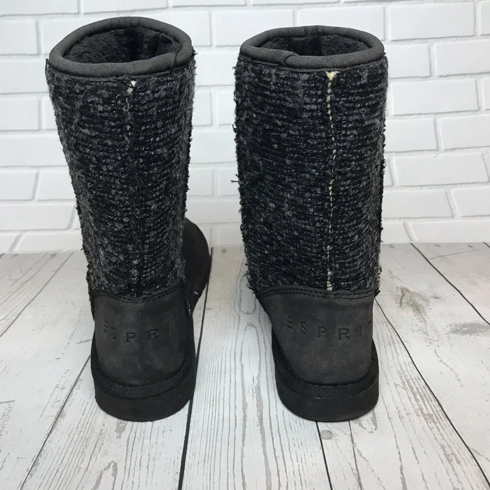 Esprit furry lined boots